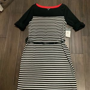 2 New Lauren by Ralph Lauren Cotton Dresses Size Large